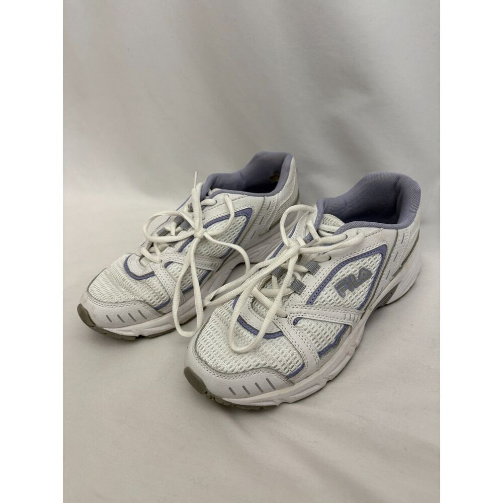 Fila Womens Talon 3 5SG30109-110 White Lavender Casual Shoes Sneakers Size 9